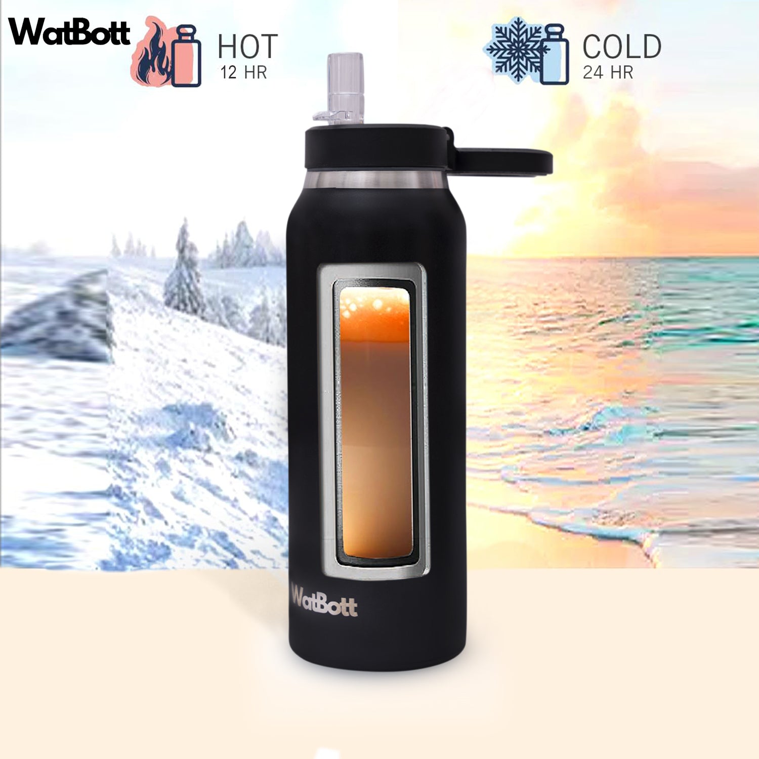 WatBott Phone magnetic holder in use